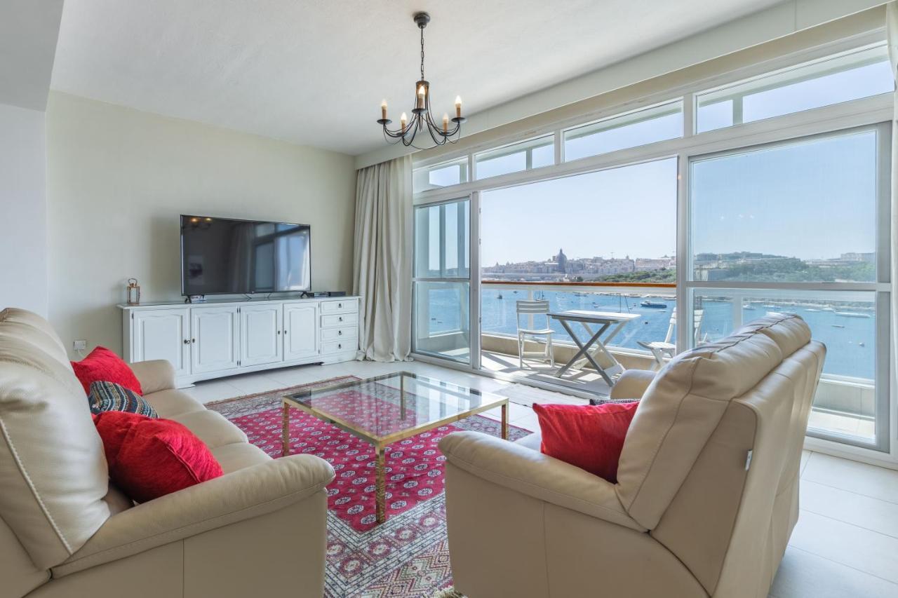 Stunning - Seafront 3-Bedroom 6Th Floor Sliema Exterior foto
